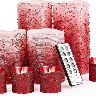 China Class 8 Flickering Electric Candles Gift Set Wholesale for sale