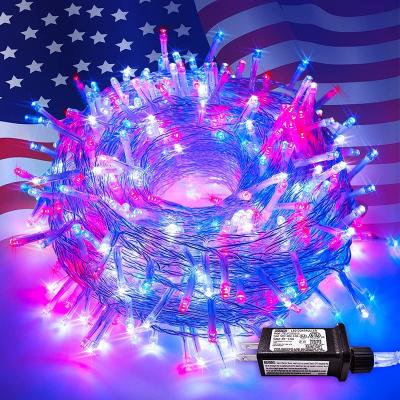 China Wholesale Europe 66Ft Connectable Patriotic Lights for sale