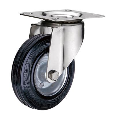 China PIVOT 80 factory direct industrial swivel caster wheel 100 200 300 400lb for trolley for sale