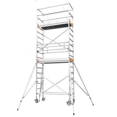 China Traditional Modular System 9m Flexible Specification Mobile Scaffolding Tower for sale