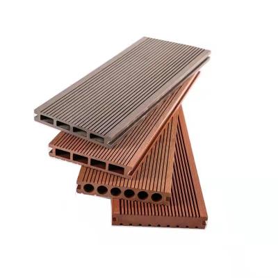 China Contemporary Heavy Duty Fire Retardant Waterproof Wood Decking PVC Plasticg Anti Selling Technics Style Exterior Lock Surface Graphic for sale