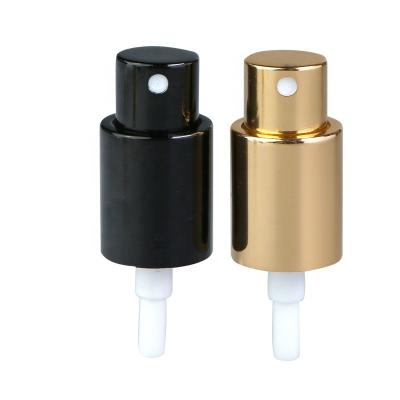 China Non Refillable Customize Luxury Plastic Aluminum Spray Gold Perfume Fine Mist Sprayer for sale