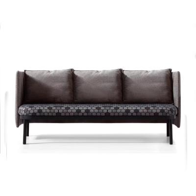 China Spacial Black Sectional Sofa Sets Reception Area Office Waiting Sofa for sale