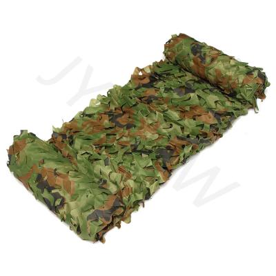 China Durable Polyester Fabric: Durable Polyester Cloth Fabric Camouflage Net Military Netting For Hunting Camping Hide Shooting Woodland Camouflage Net 2*3m for sale