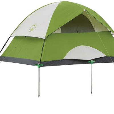 China Mountaineering Fishing Amazon Best Selling 2.75*2.15m Family Outdoor Camping Automatic Tent with Rope, Steel Nail and Plug en venta