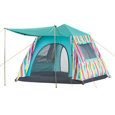 Κίνα Amazon Bestselling Double Tent Quick Opening Camping Tent Diagonal Tying Type προς πώληση