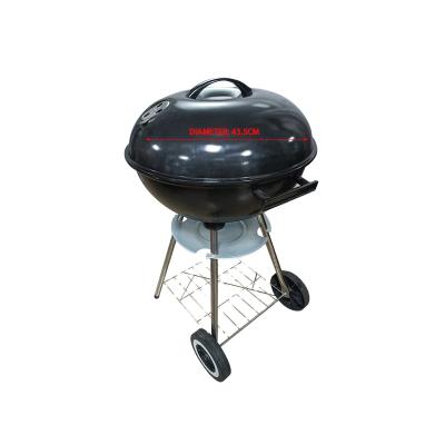 China Portable and Easy Cleaning Amazon Sale Easy to Carry Enamel Four Legged Barbecue Oven For Outdoor Camping for sale