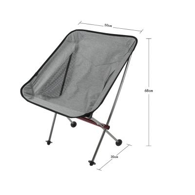 China 600D Encrypted Oxford Cloth Amazon Equipment Light Weight Folding Outdoor Hot-selling Camping Chair for sale