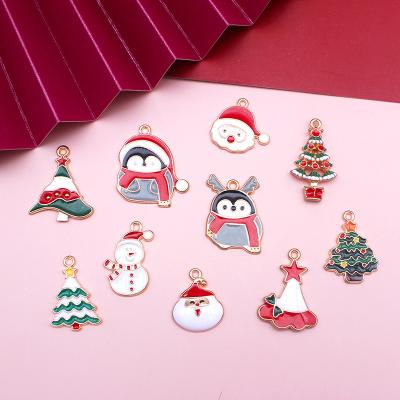 China Promotional Gifts/Souvenirs/Christmas Charm Mixed Enamel Pendant Business Gift for DIY Jewelry Making Christmas Decoration Accessories for sale