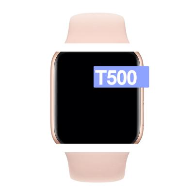 China Wifi Low Price T500 Smart Watch 2021 New Product Launched, Can Be Used To Call, Listen To Music, And Take Photos Remotely for sale