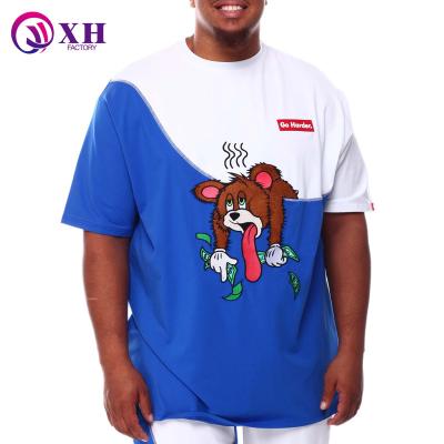 China Wholesale Custom Viable 100% Custom Logo And Color Summer Tees Cotton Gym Sport T-shirts Plus Size Men's T Shirt for sale