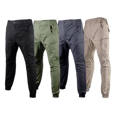 China Wholesale Anti Static Trouser Pants Skinny Twill Pants Long Joggers Solid Color Plus Size Mens Cargo Pants for sale