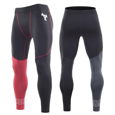 China Antibacterial Seamless Gaiters Man Compression Pants Running Sporting Tights Gaiters Sports Mens Gaiters for sale