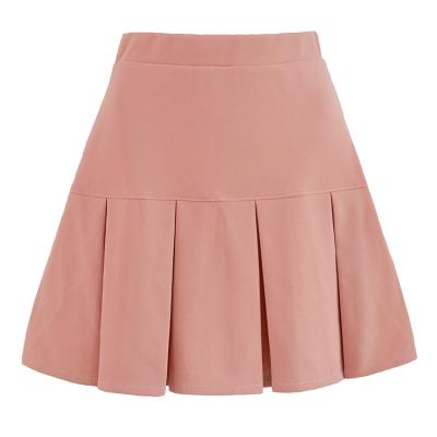 China Factory wholesale plus size skirts for teen girls skater skirt high waisted plus size mini short for women black skiry for sale