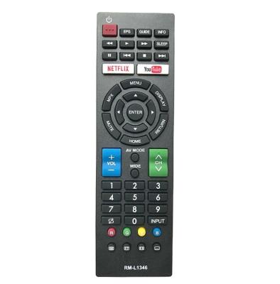 China Simple Service RM-L1346 for Sharp Replacement Android Universal Smart TV Remote Control for sale