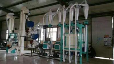 中国 ODM Factory China Wheat Maize Corn Flour Meal Grits Processing Milling Machine Mill 販売のため