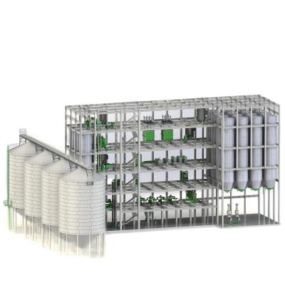 中国 China Gold Supplier for China Complete Set Steel Frame Model Wheat/Mazie Flour Mill 販売のため