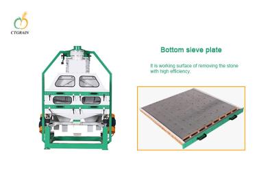 China Equipo de la limpieza de grano del acero inoxidable del Destoner del café en venta