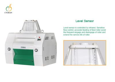 China Molino de rodillo servo horizontal del maíz del alimentador 40Cr en venta