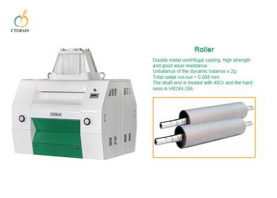 China Equipamento de trituração da grão do comprimento 60cm da máquina do moinho de farinha do rolo à venda