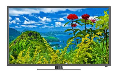 中国 黒いWIFI人間の特徴をもつ4K LED TV 40のインチDLED 4 GBの抜け目がない二重中心CPU 販売のため