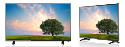 中国 49インチのの高さの明るさLED TV DVB - S2広い視野角のバックライト 販売のため