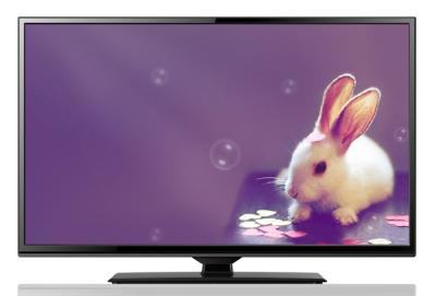 China OEM uhd 1366X768 AC100-240V 32 Inch HD Ready LED TV Black flat screen for sale