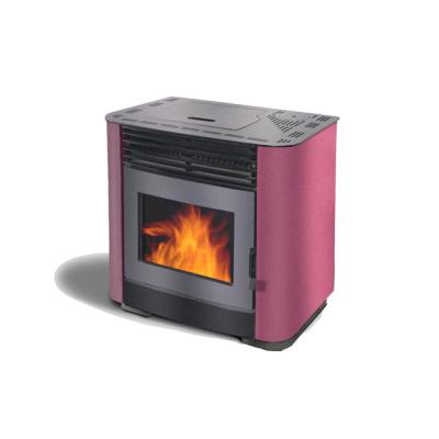 中国 13KW MCZ style european wood burning ventilated pellet stove for sale 販売のため