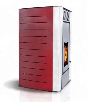 China 18 KW Thermo Hydro Wood Pellet Stove With Water Heating And Remote Control for sale