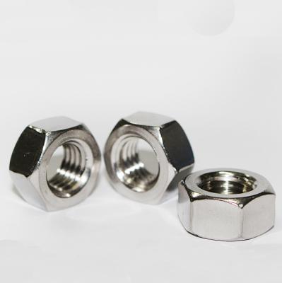 China SS304 DIN934 M14 Stainless Steel Hex Head Nut for sale