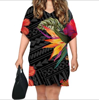 China Dropshipping Anti-Static Your Logo/Picture/Design/Name Print Women Summer Bat Wing Sleeve Ponchos Casual Skirt Custom Design V-neck Mini Dress for sale