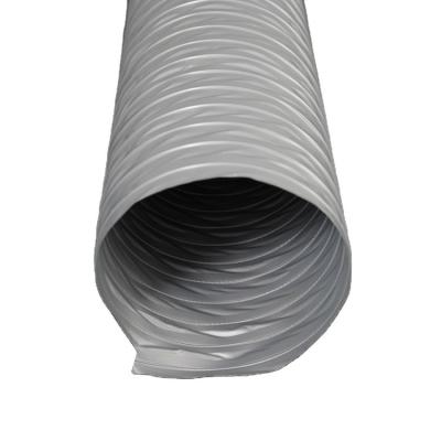 China Flexible PVC Fiberglass Cloth Nylon Duct For Dust And Fume Collection for sale