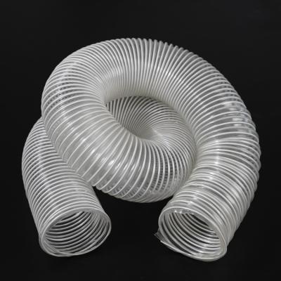 China Newest Fashionable Style Polyurethane Spiral Steel PVC Air Duct On Sale for sale