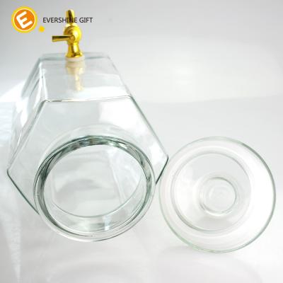 China High Quality Glass Food Dropper Oil/Beer Dispenser Storage Jar With Lid for sale