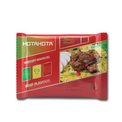 China Low-sodium HOTAHOTA Brand Chilli High Quality Beef OEM Bag Best Selling Instant Noodles for sale