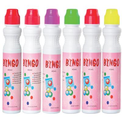 China Child Safe Washable Non-Toxic Drawing Dot Markers Pack Set Popular For Kids Coloring Art Marker Set Dot Marker for sale