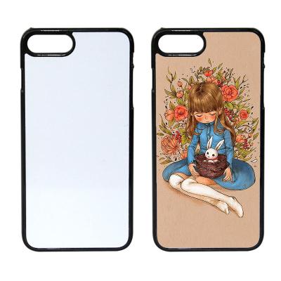 China Shockproof 2D Wholesale Mobile Cover Sublimation Blanks Phone Cases Sublimation Clear PC Phone Case For Iphone 7/8 plus for sale