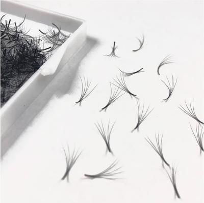 China Natural Soft Wholesale Volume Pre Made Fans Medium Rod Professional Premade Volume Fans Eyelash Extensions Suppliers for sale