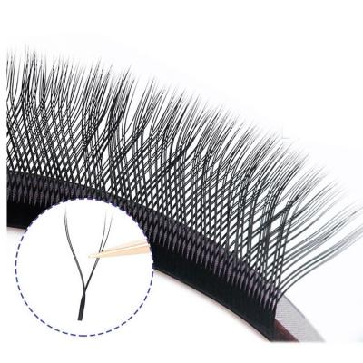 China Natural Soft False Mink Eyelash Extension Trays YY Lash Extensions With Private Label Best Selling Y Shape Eyelash Extensions for sale