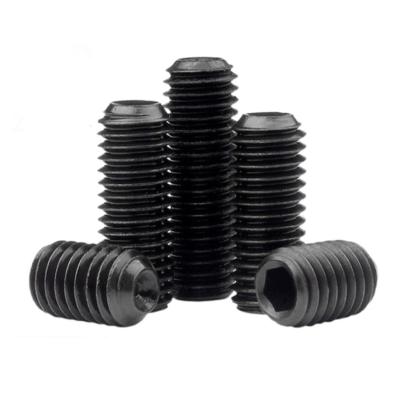 China M2 size available M3 M4 M5 M6 M8 M10 set screw black oxide set screw hex socket cup point miscellaneous for sale