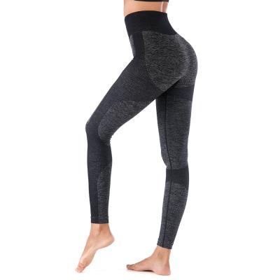 China High Waistand Breathable Comfortable Women Girls Gym Pants Fashional Sporty Fitness Shaping Gaiters 4 Way Stretch Seamless Legging for sale