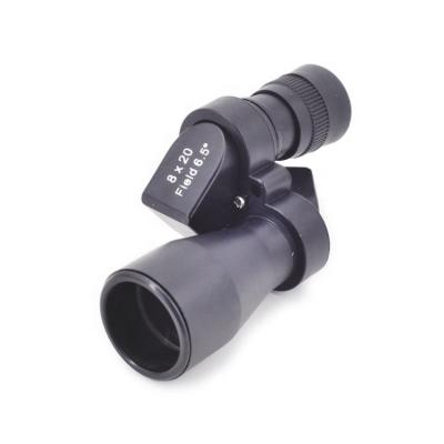 China Compact 8X20 8X20 Black Gold Silver 3 Colors Optical Refractive Monocular for sale