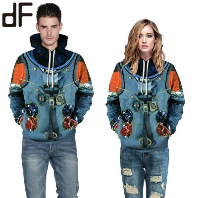 China wholesale unisex pullover polyester spandex casual style sports casual style sports space galaxy 3d printed hoodies for sale