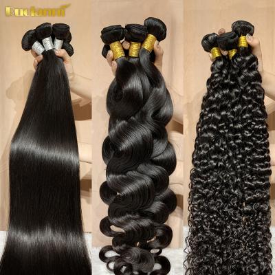 China ALL 12A Free Sample Shiny Soft 100% Brazilian Hair Mink Hair Extension Cuticle Aligned Raw Virgin Hair Bundles for sale