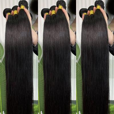 China Best Selling 100% Human Hair Bundles Remy Weave Cuticle Aligned Raw Virgin Hair Silky Straight Virgin Hair Silky Straight Hair Bundles for sale