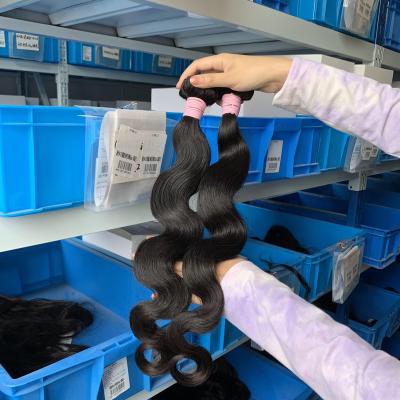 China Free Shipping Top Tier Bundle Silky Straight Wave Hair, Remy Raw Cuticle Aligned Natural Body Weave Hair Bundles Vendors for sale