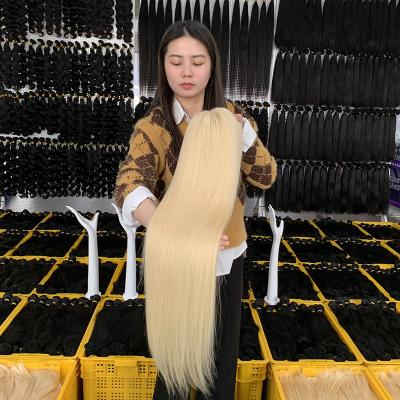 China ALL 613 Virgin Human Hair Straight Human Hair Plucked Lace Front Wigs 100% Lace Front Wigs Blonde Unprocessed Blonde for sale