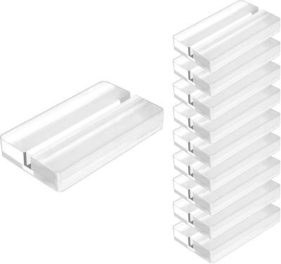 China Akryl-Block-Display-Stände Platz Karte Slot Stand Tischnummer Kartenhalter 3.15x1.9 