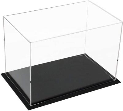 China Caja de pantalla de muñecas acrílicas transparentes 1/18 1/24 1/32 Caja de plexiglás 1/64 Escala en venta