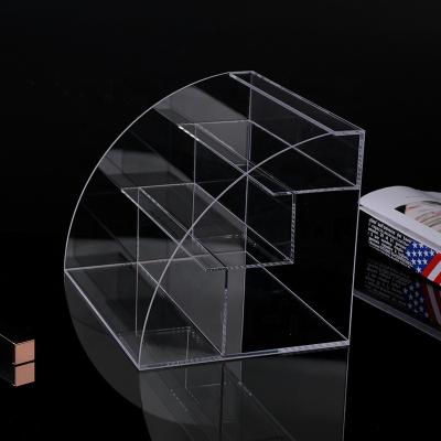 China Estante de exhibición de acrílico personalizado, estante de exhibición de pulido de uñas, estante de exhibición de impresión UV, estante de exhibición de cosméticos acrílicos en venta